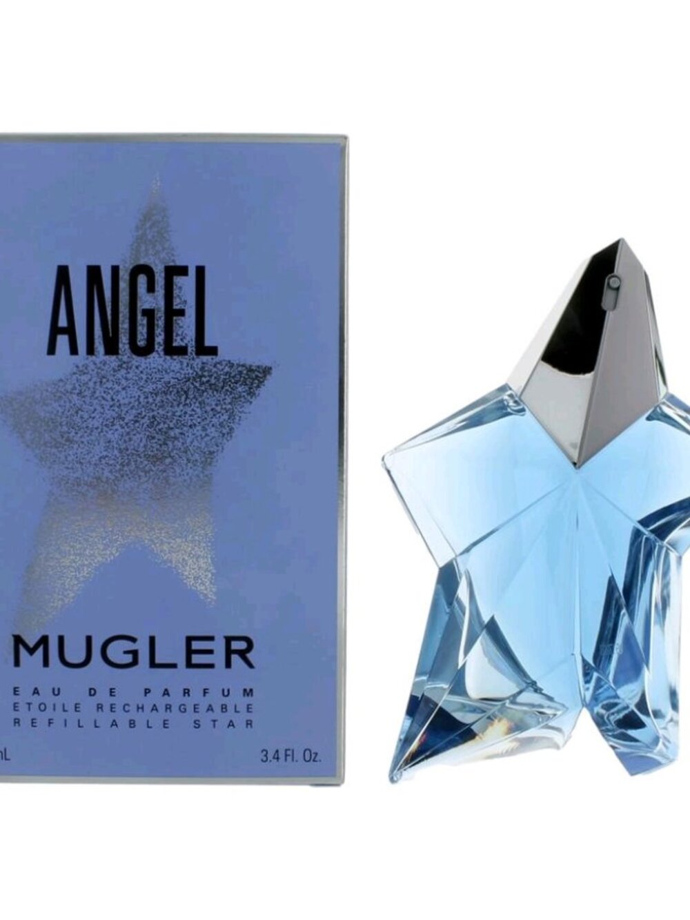 Angel by Thierry Mugler Standing Star Eau De Parfum Spray Refillable 3.4 oz